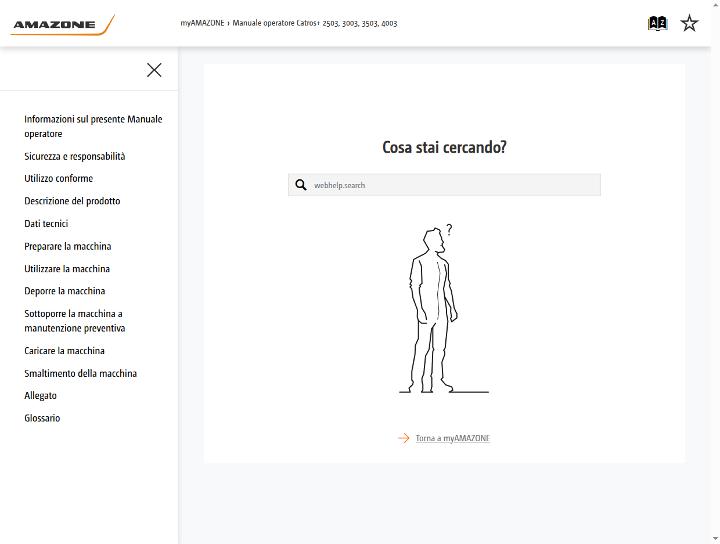 Istruzioni per l'uso Catros+ 2503, 3003, 3503, 4003