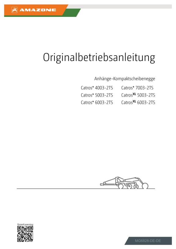 Betriebsanleitung CatrosXL 5003-2TS, 6003-2TS; Catros+ 4003-2TS, 5003-2TS, 6003-2TS, 7003-2TS