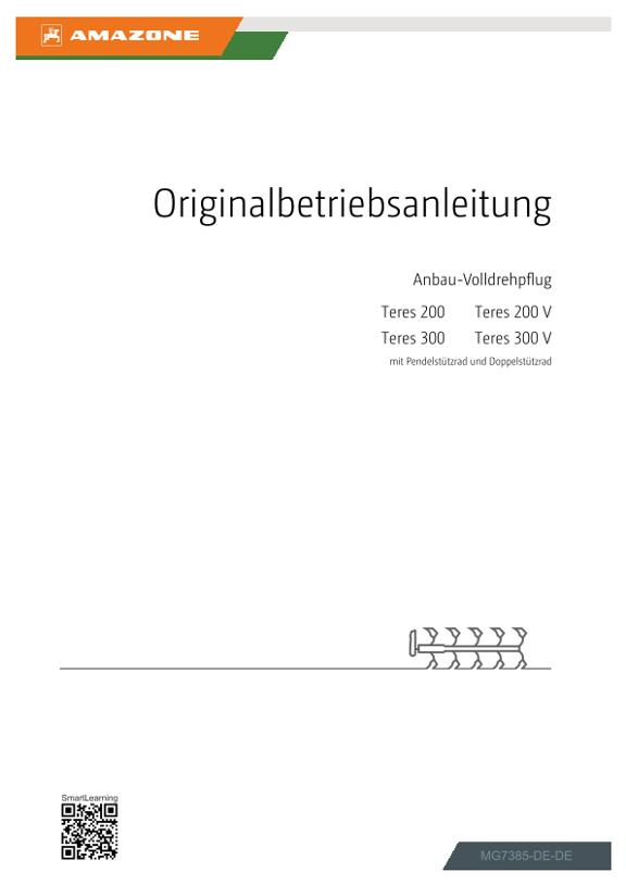 Betriebsanleitung Teres 200,300; 200 V, 300 V; mit Pendelstützrad