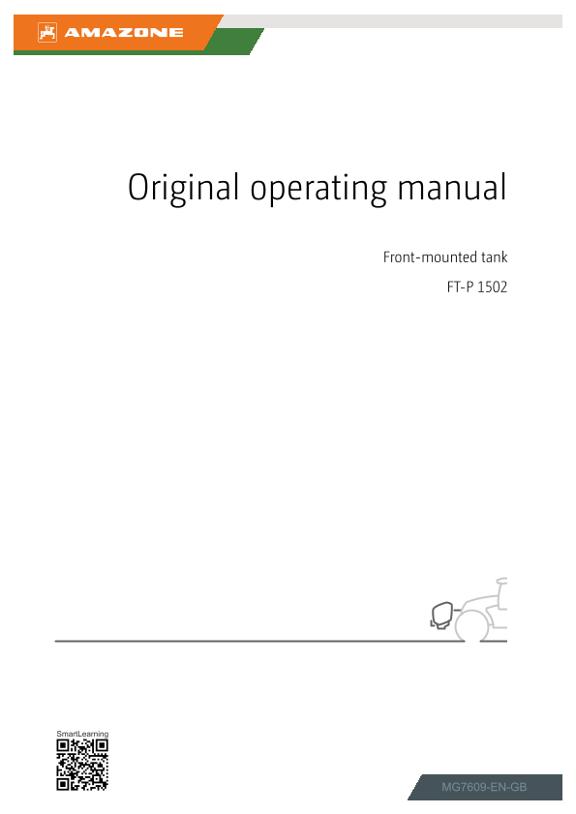 Operating manual FT-P 1502; FT2