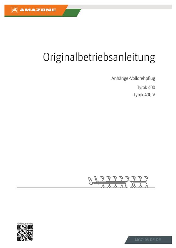 Betriebsanleitung Tyrok 400, 400 V