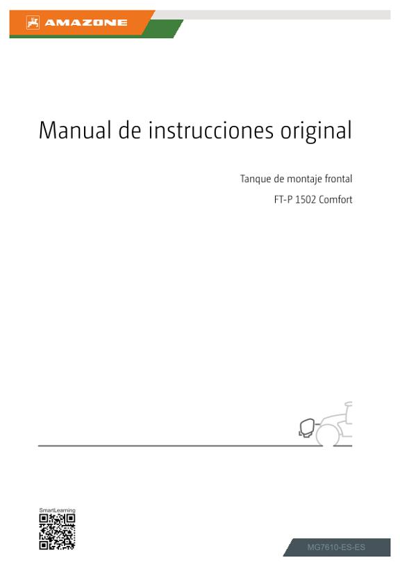 Instrucciones de uso FT-P 02; con paquete Comfort