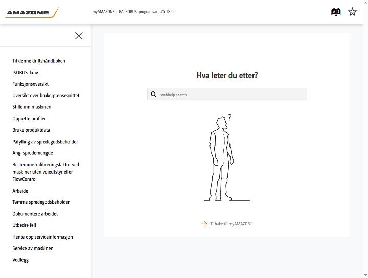 Bruksanvisning ISOBUS-programvare ZG-TX 00