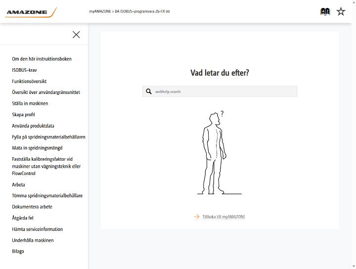 Bruksanvisning ISOBUS-programvara ZG-TX 00