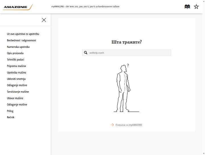 Uputstvo za upotrebu Teres 200, 300; 200 V, 300 V; sa kombinovanim točkom