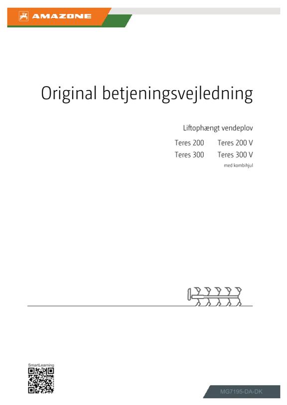 Brugsanvisning Teres 200, 300; 200 V, 300 V; med kombinationshjul