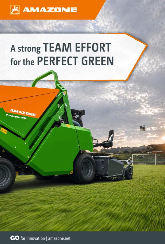 Beileger A strong TEAM EFFORT for the PERFECT GREEN