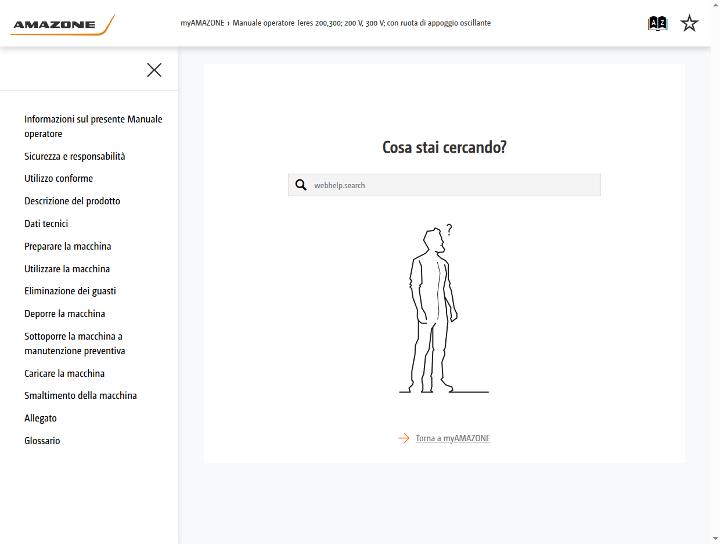 Istruzioni per l'uso Teres 200,300; 200 V, 300 V; con ruota di supporto a pendolo