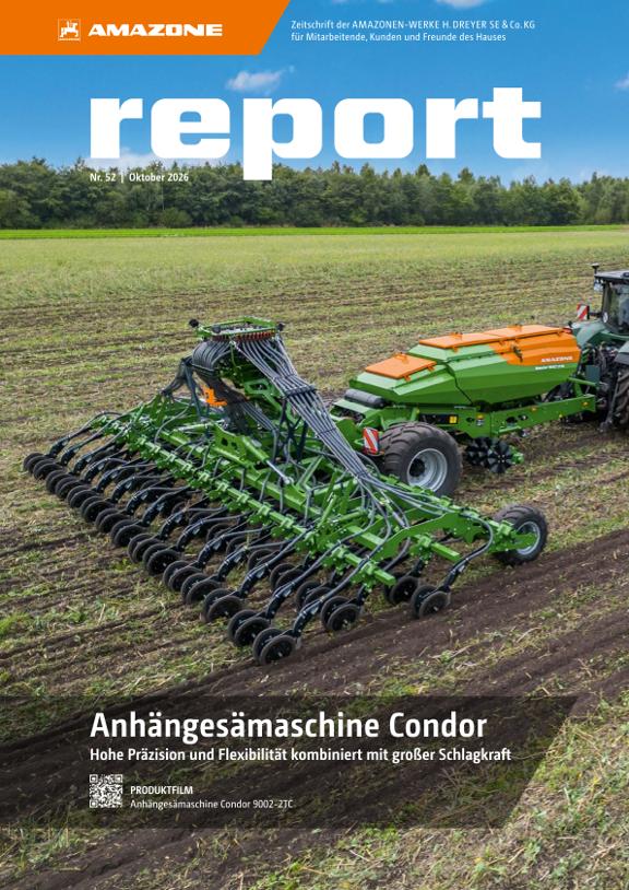 AMAZONE report Oktober 2026 - Nr. 52