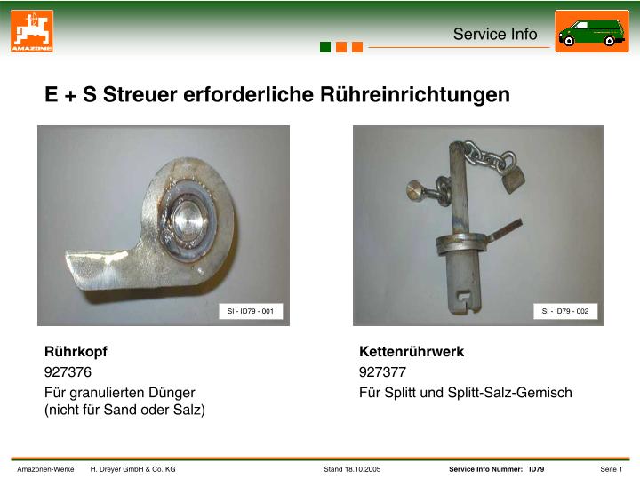 E+S verschiedene Rührwerke