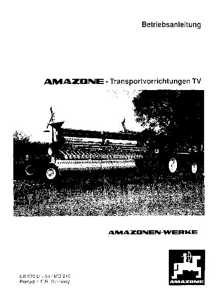 Betriebsanleitung TV 452/602