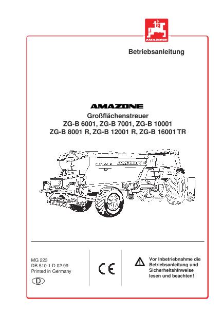 Betriebsanleitung ZG-B