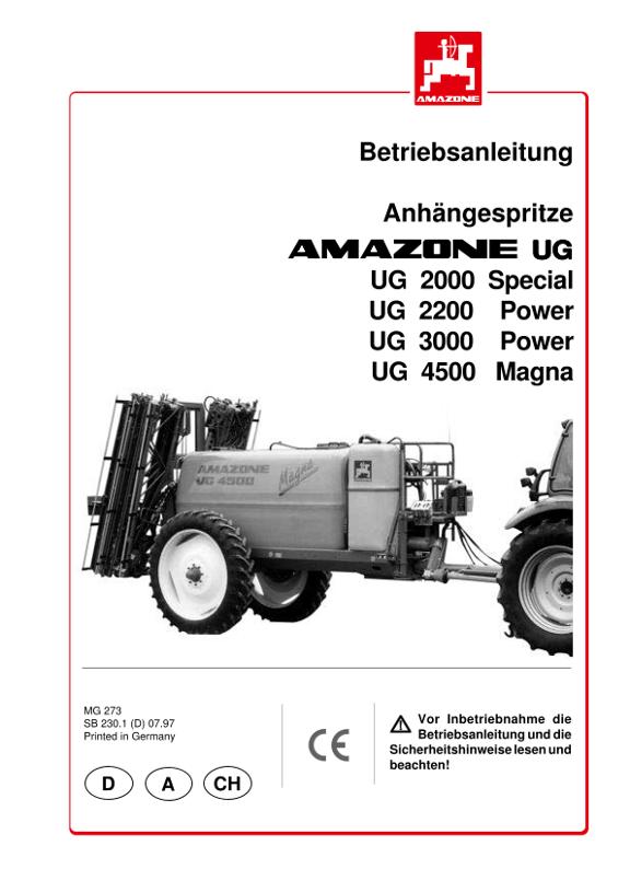 Betriebsanleitung UG