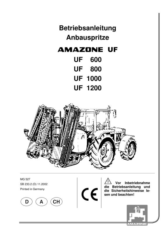 Betriebsanleitung UF