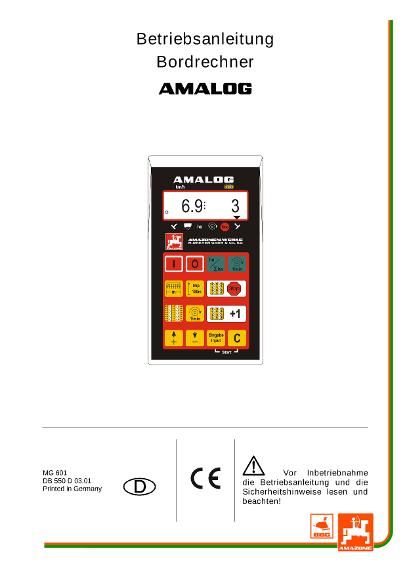 Betriebsanleitung AmaLog