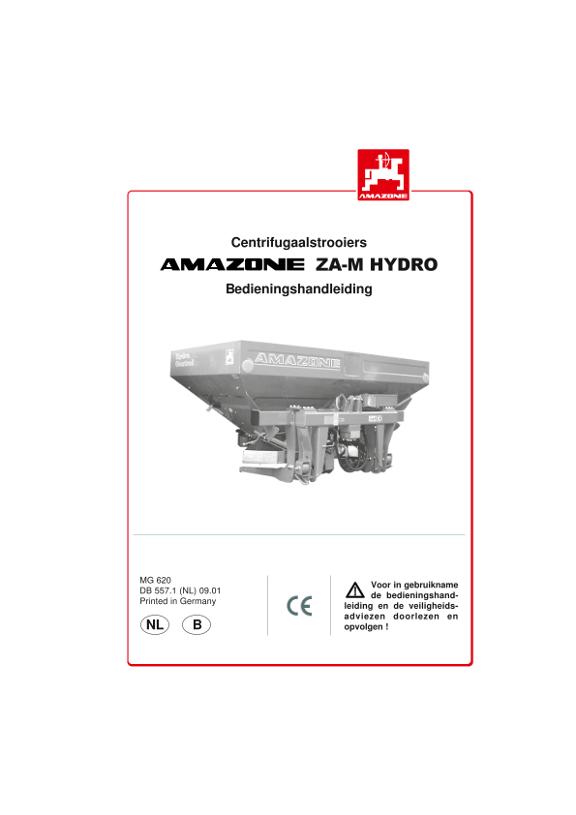 Bedieningshandleiding ZA-M hydro