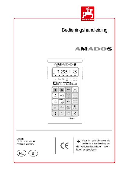 Bedieningshandleiding Amados