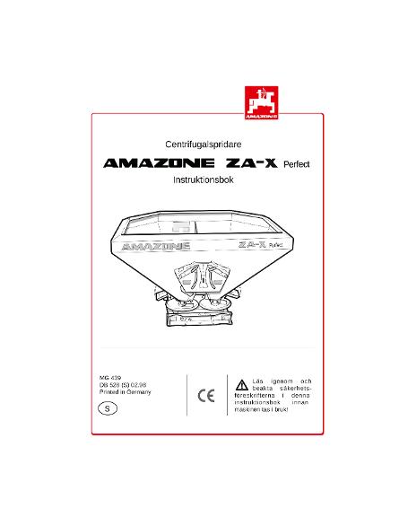 Instruktionsbok ZA-X Perfect