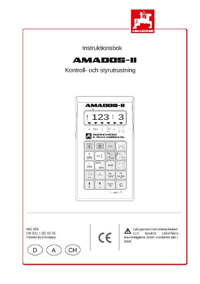 Instruktionsbok Amados II
