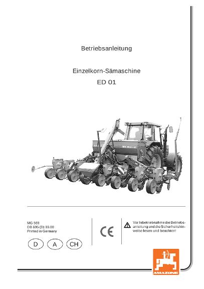 Betriebsanleitung ED 01