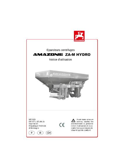 Instruktionsbok ZA-M hydro
