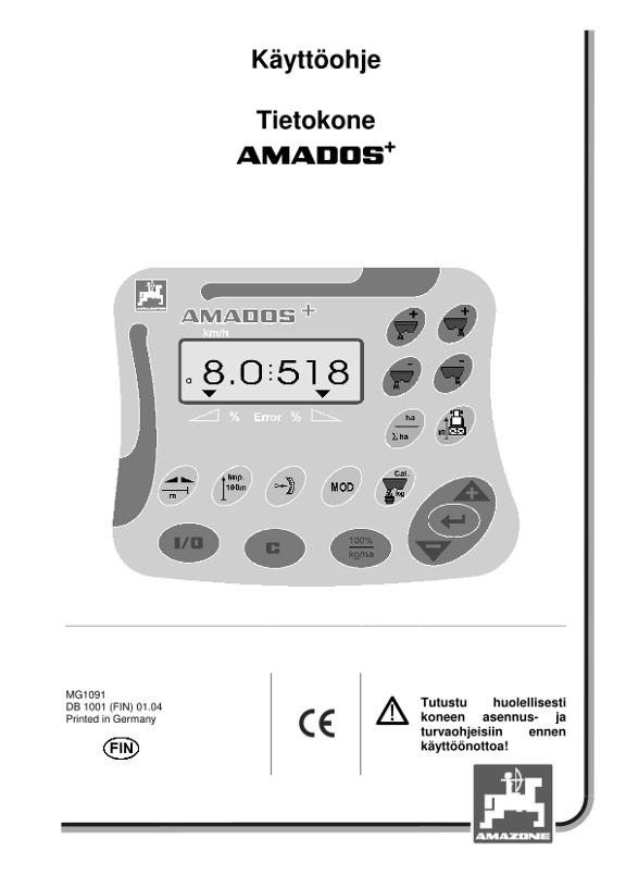 Käyttöohjekirja Amados+