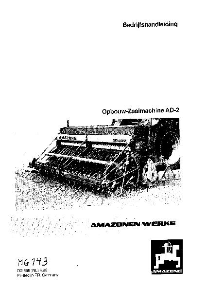Bedieningshandleiding AD 2