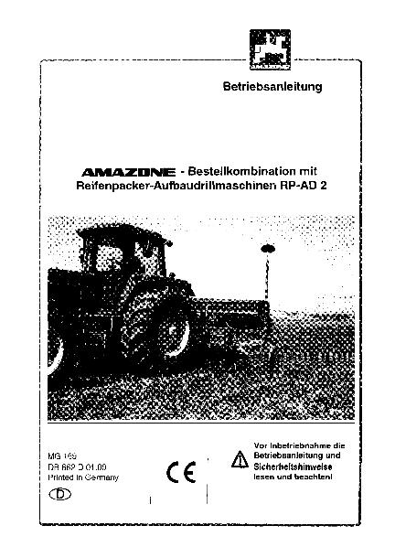 Betriebsanleitung RP/AD 302/402/452/602