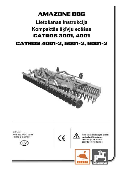 Lietošanas instrukcija Catros 01