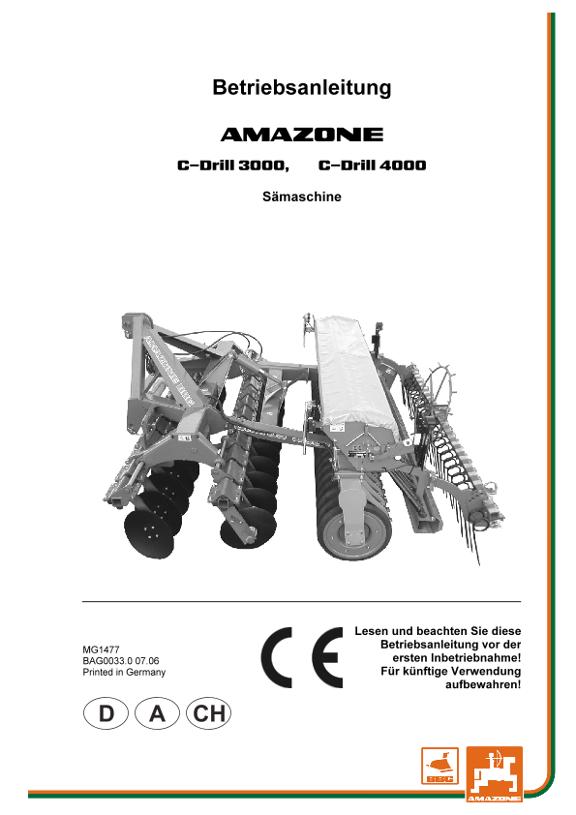 Betriebsanleitung C-Drill