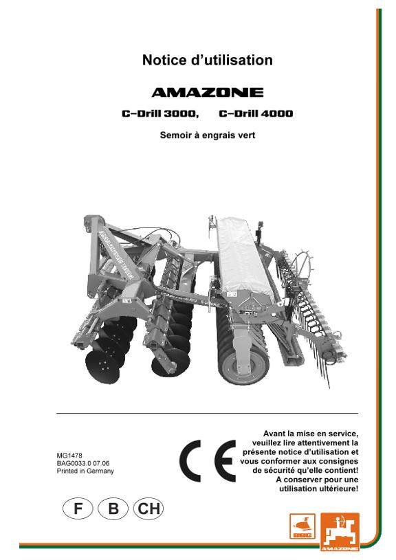Notice d'utilisation C-Drill