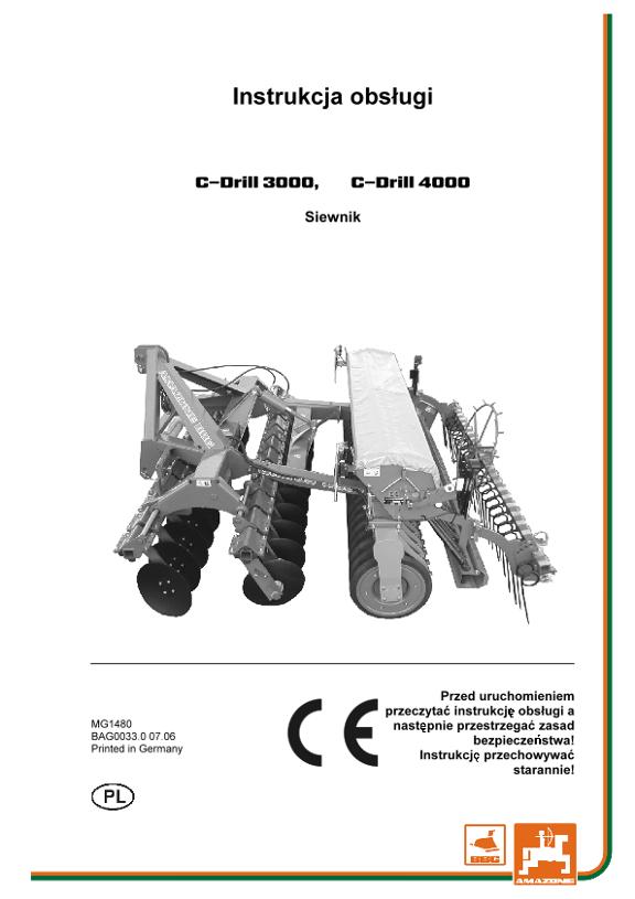 Instrukcja obsługi C-Drill