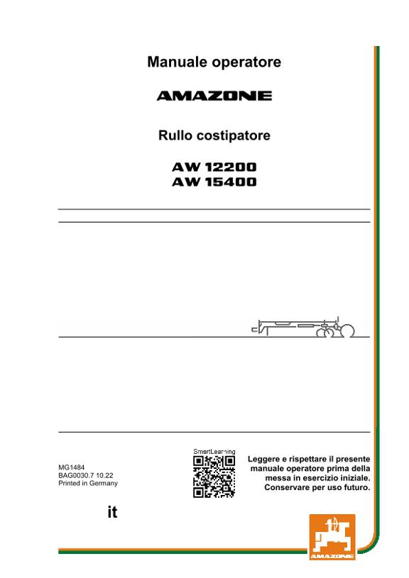 Manuale di intruzioni AW