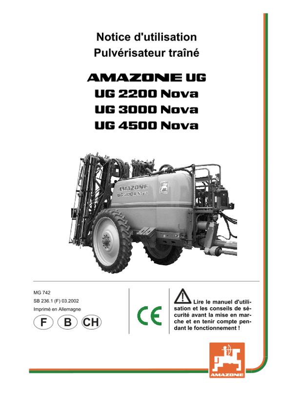 Notice d'utilisation UG Nova