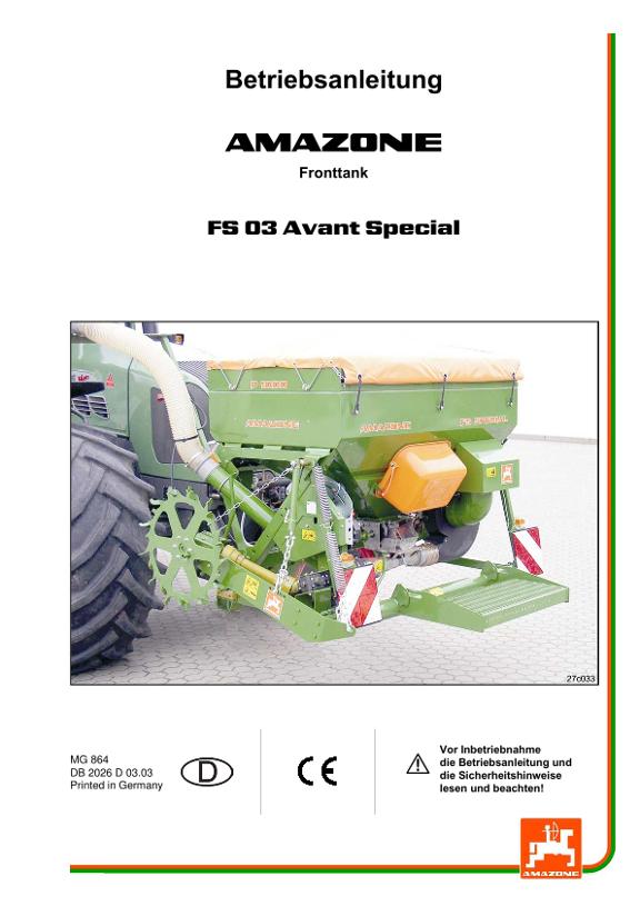 Betriebsanleitung FS 103