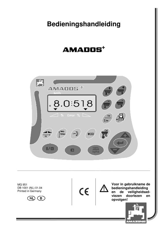 Bedieningshandleiding Amados +