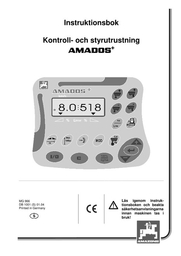 Instruktionsbok Amados +