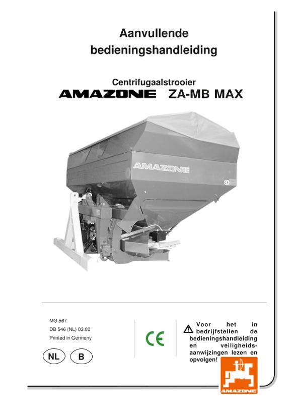 Bedieningshandleiding ZA-MB