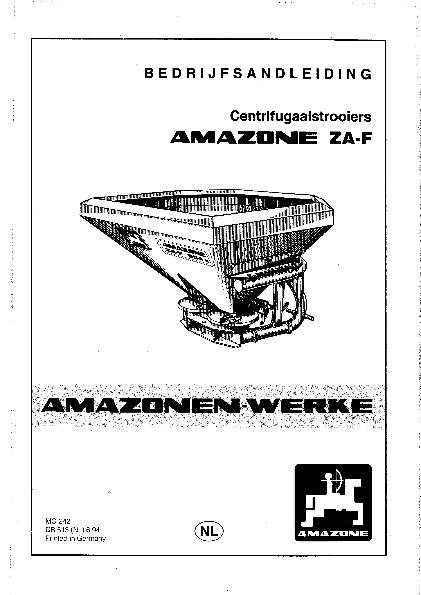 Bedieningshandleiding ZA-F