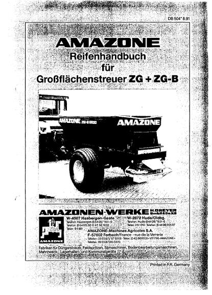 Reifenhandbuch ZG + ZG-B