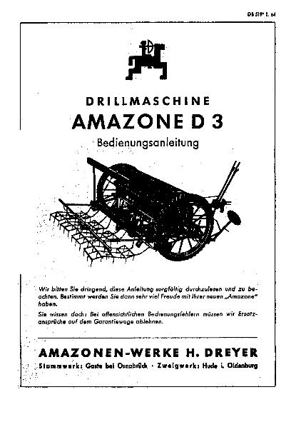 Bedienungsanleitung D 3