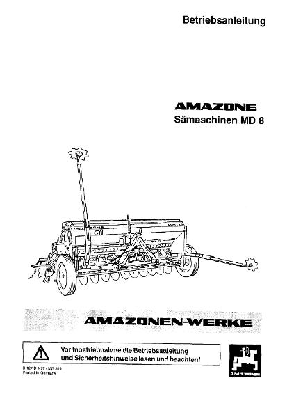 Betriebsanleitung MD8