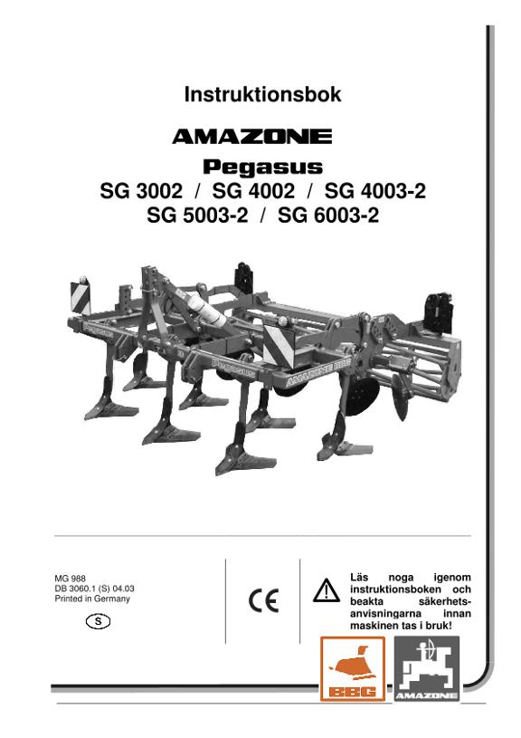 Instruktionsbok Pegasus