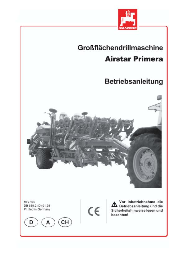 Betriebsanleitung DMC Primera