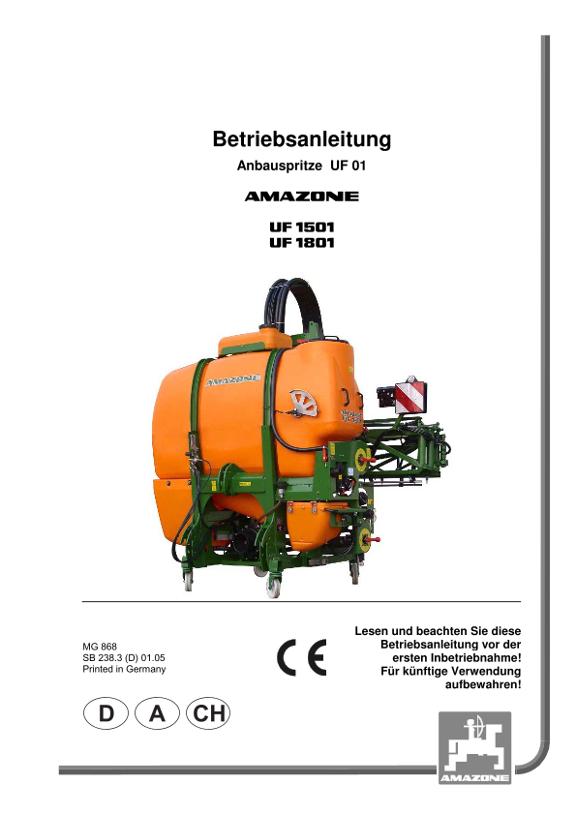 Betriebsanleitung UF 01