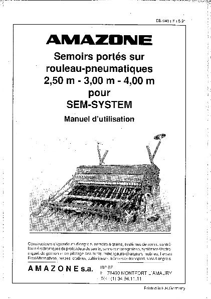 Notice d'utilisation RP-D
