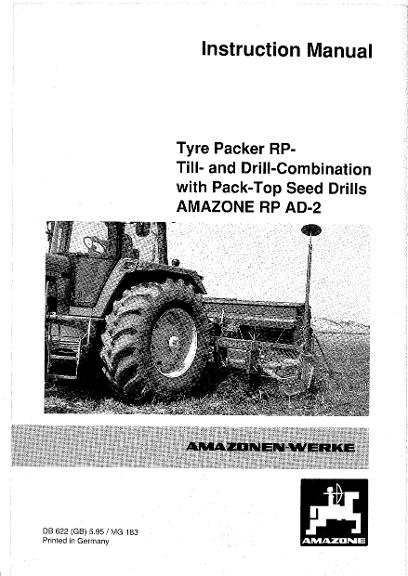 Operation manual RP-AD
