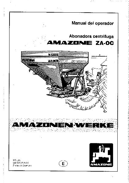Manual del operador ZA-OC