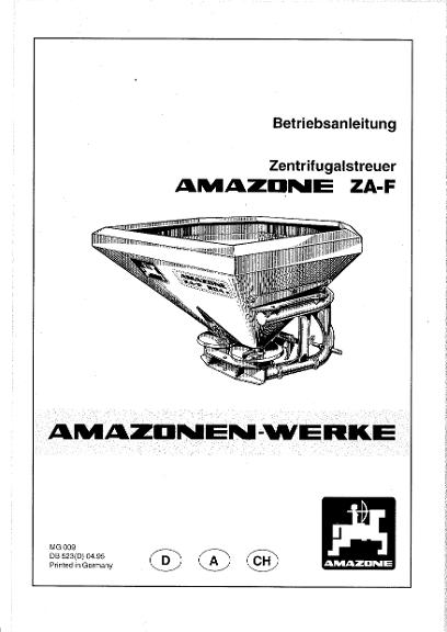 Betriebsanleitung ZA-F (1995)