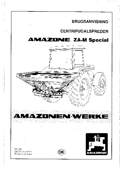 Brugsanvisning ZA-M Special